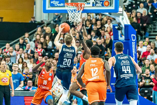 Leipzig, Germany 26 December 2025 1 BBL 2025 2026 Syntainics MBC vs Niners Chemnitz In the picture Copyright: xFotostandx xNachtigallx