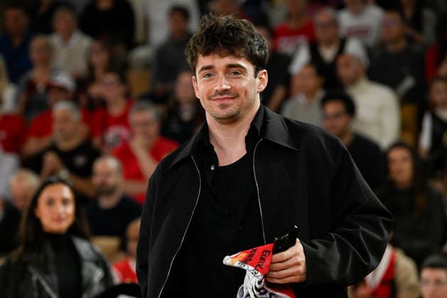 BASKET-BALL : AS Monaco VS Real Madrid Basketball - Turkish Airlines EuroLeague - 26 12 2025 Charles Leclerc - Turkish Airlines EuroLeague match between AS Monaco and Real Madrid Basketball on December 26, 2025 at the Louis II Stadium in Monaco. MonacoMonaco  Copyright: xWilliamxCannarellax