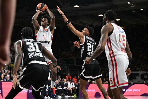 Frank Ntilikina Virtus Bologna - Olympiacos Piraeus Euroleague 2025 26 Round 18 Bologna, 26 12 2025 Foto E. Coppola Ciamillo-Castoria Bologna  Copyright: xEgiziaxCoppolax