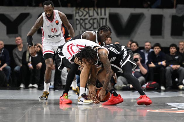 Virtus Bologna - Olympiacos Piraeus Euroleague 2025 26 Round 18 Bologna, 26 12 2025 Foto E. Coppola Ciamillo-Castoria Bologna  Copyright: xEgiziaxCoppolax