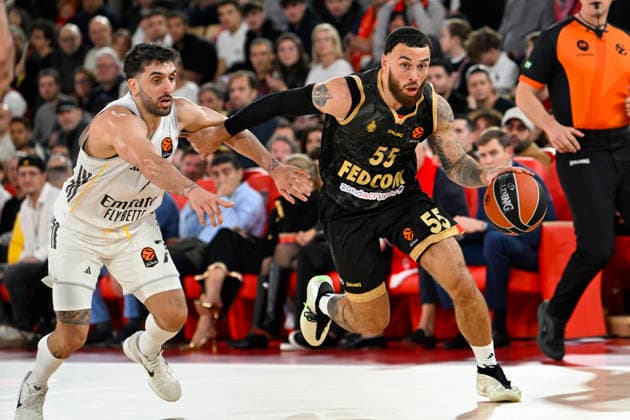 BASKET-BALL : AS Monaco VS Real Madrid Basketball - Turkish Airlines EuroLeague - 26 12 2025 Mike James (ASM) - Turkish Airlines EuroLeague match between AS Monaco and Real Madrid Basketball on December 26, 2025 at the Louis II Stadium in Monaco. MonacoMonaco  Copyright: xWilliamxCannarellax