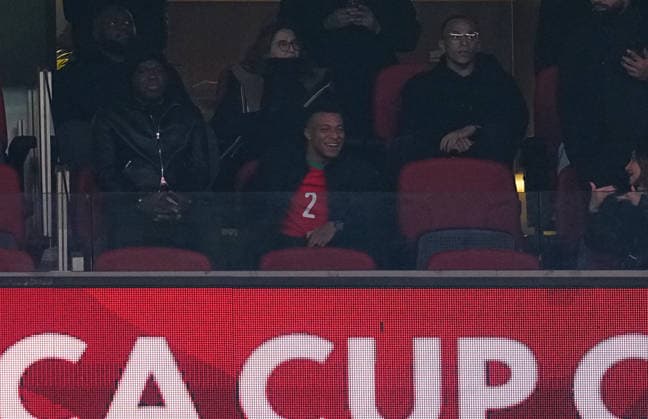 Kylian Mbappe looks on during the Africa Cup Of Nations match between Morocco and Mali at Prince Moulay Abdellah Stadium on December 26, 2025 in Rabat, Morocco. (Photo by Thor Wegner DeFodi Images) - *** Kylian Mbappe looks on during the Africa Cup Of Nations match between Morocco and Mali at Prince Moulay Abdellah Stadium on December 26, 2025 in Rabat, Morocco Photo by Thor Wegner DeFodi Images