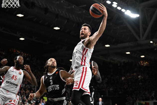 Alec Peters Virtus Bologna - Olympiacos Piraeus Euroleague 2025 26 Round 18 Bologna, 26 12 2025 Foto E. Coppola Ciamillo-Castoria Bologna  Copyright: xEgiziaxCoppolax