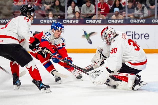Ice Hockey, Junior World Championship, Canada - Czech Republic