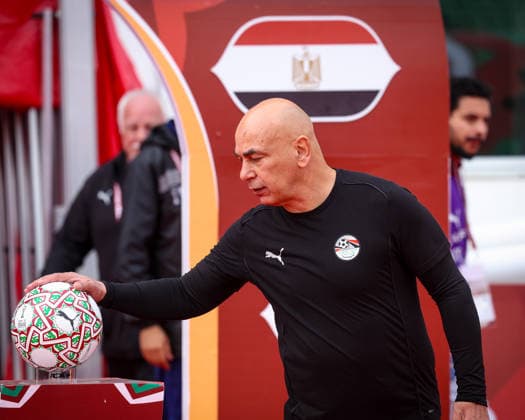 Egypt vs South Africa match at the African Cup of Nations 2025 - Group B Hossam Hassan the Egyptian Head coach before the match between Egypt vs South Africa in the African Cup of Nations 2025 - Group B at Grand Stade D Agadir , Agadir, Morocco Agadir Agadir Morocco Copyright: xMohamedxTageldinx