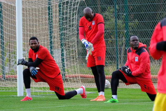 Football, Africa Cup, Uganda national team training