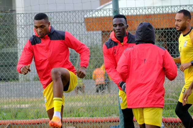 RABAT, MOROCCO - DECEMBER 26: Uganda during the Africa Cup of Nations (AFCON) Training on December 26th, 2025 at Rabat, Morocco. Photo by Chris Kimba Copyright: xChrisxKimbax