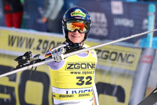 Sport Themen der Woche KW52 ALPINE SKIING - FIS WC Livigno LIVIGNO,ITALY,27.DEC.25 - ALPINE SKIING - FIS World Cup, Super G, men. Image shows Simon Jocher (GER).  GEPAxpictures xMathiasxMandl