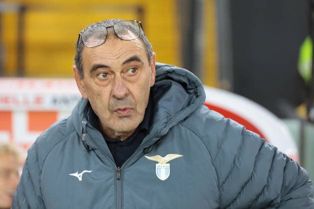 Lazio™s head coach Maurizio Sarri during the Serie A soccer match between Udinese and Lazio at the Bluenergy Stadium in Udine, north east Italy - Saturday, December 27,2025 - soccer  Copyright: xAndreaxBressanutti LaPressex