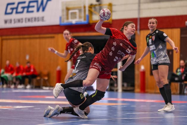Handball, Women, HBF, HSG Bensheim-Auerbach Flames - SV Union Halle-Neustadt