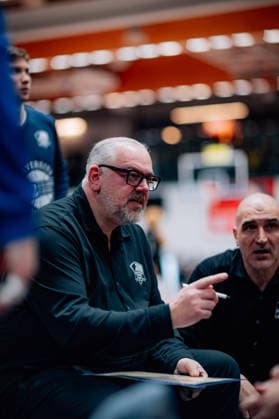 BB 2BL SBB Baskets VfL SparkassenStars Bochum Felix Banobre VfL SparkassenStars Bochum during the 2025 2026 season in the 2 Barmer Basketball Bundesliga Pro A on matchday 13, SBB Baskets and VfL SparkassenStars Bochum at the Wolfgang Lakenmacher Halle on December 27, 2025 in Magdeburg, Saxony-Anhalt, Germany