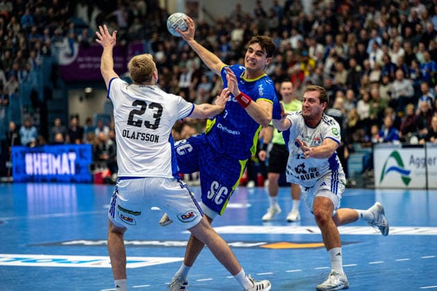 Handball, HBL, VfL Gummersbach - Handball Sportverein Hamburg
