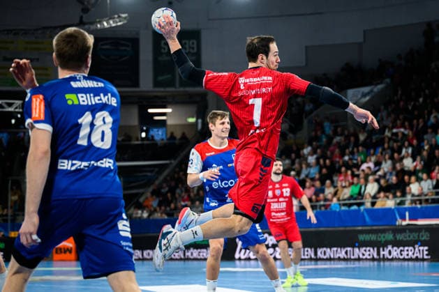 Bietigheim HBL 25 26 SG BBM Bietigheim HBW Balingen Dominik Claus Bietigheim Bietigheim Bissingen Egetrans Arena Baden Württemberg Germany