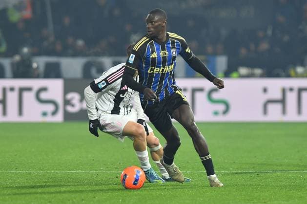 Idrissa Toure (Pisa) during Pisa SC vs Juventus FC, Italian soccer Serie A match in Pisa, Italy, December 27 2025  Copyright: xGabrielexMasotti IPAxSportx xipa-agency.netx xx IPA_69502732 IPA_Agency_IPA69502732