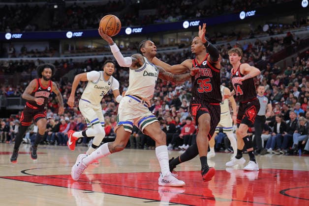 Basketball, NBA, Chicago Bulls - Milwaukee Bucks