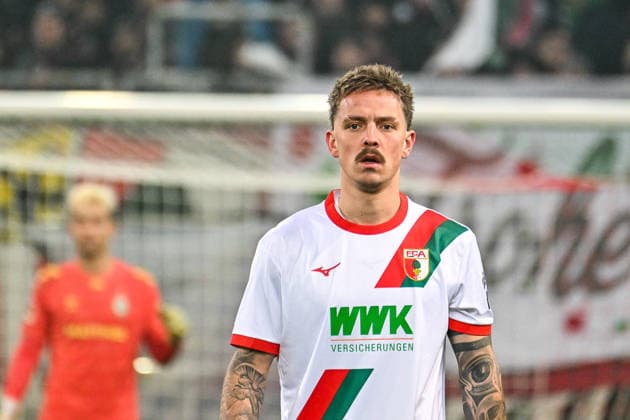 GER, 1 FBL, FC Augsburg vs SV Werder Bremen 20 12 2025, WWK Arena, Augsburg, GER, 1 FBL, FC Augsburg vs SV Werder Bremen, in the picture Phillip Tietz FC Augsburg, 21 nordphotoxGmbHx xHafner nph00200