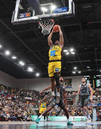 Ludwigsburg , easyCredit Basketball Bundesliga MHP Riesen Ludwigsburg vs Science City Jena , Keeshawn Kellman Riesen