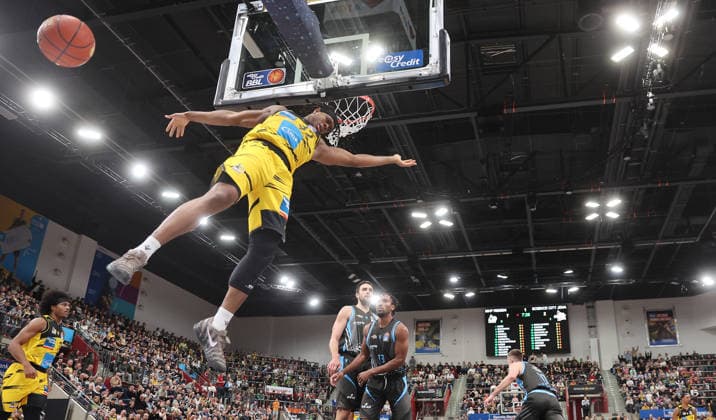 Ludwigsburg , easyCredit Basketball Bundesliga MHP Riesen Ludwigsburg vs Science City Jena , Keeshawn Kellman Riesen