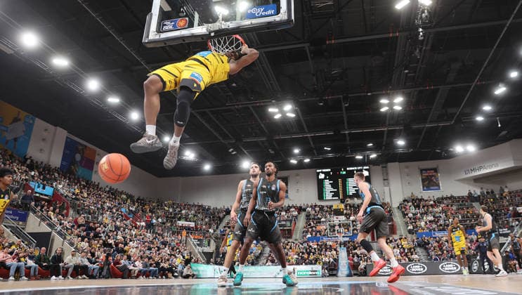 Ludwigsburg , easyCredit Basketball Bundesliga MHP Riesen Ludwigsburg vs Science City Jena , Keeshawn Kellman Riesen