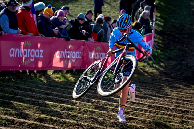 during the UCI Cyclo cross World Cup 2025 men u23 in DENDERMONDE, Belgium on 28 december 2025, photo by Marcel van Dorst EYE4images DeFodi Images