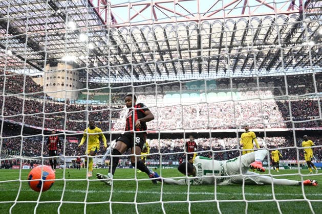Db Milano 28 12 2025 - campionato di calcio serie A Milan-Hellas Verona foto Daniele Buffa Image nella foto: gol Christopher Nkunku 