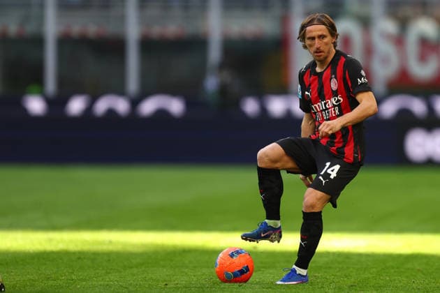 Ac Milan - Hellas Verona FC Luka Modric of Ac Milan in action during the Serie A match beetween Ac Milan and Hellas Verona FC at Stadio Giuseppe Meazza on December 28 2025 in Milano, Italy . Milano Stadio Giuseppe Meazza Italy Copyright: xMarcoxCanonierox