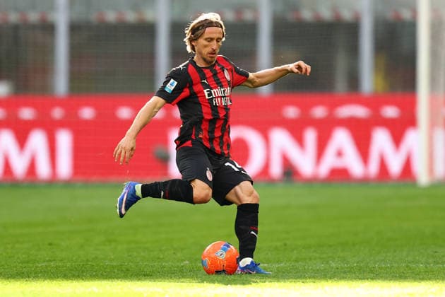 Ac Milan - Hellas Verona FC Luka Modric of Ac Milan in action during the Serie A match beetween Ac Milan and Hellas Verona FC at Stadio Giuseppe Meazza on December 28 2025 in Milano, Italy . Milano Stadio Giuseppe Meazza Italy Copyright: xMarcoxCanonierox