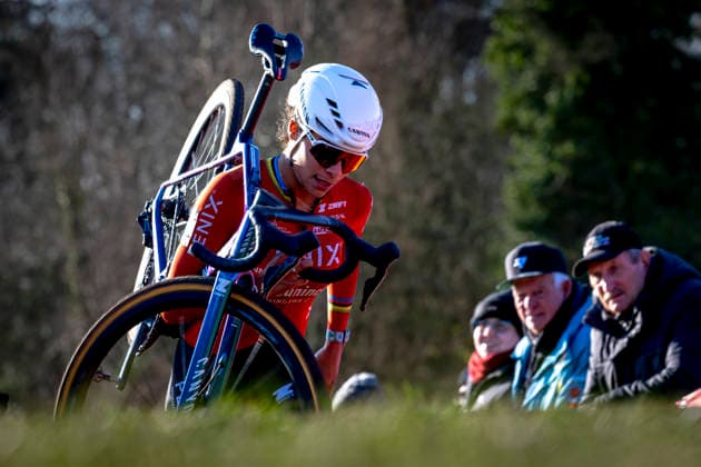 Ceylin del Carmen Alvarado FENIX DECEUNINCK during the UCI Cyclo cross World Cup 2025 Woman in DENDERMONDE, Belgium on 28 december 2025, photo by Marcel van Dorst EYE4images DeFodi Images