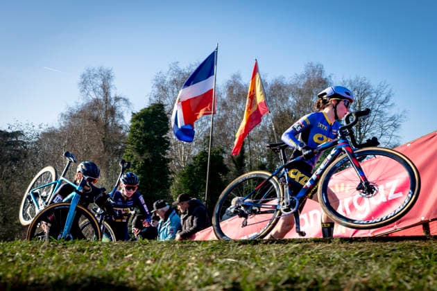 Alyssa Sarkisov CXD TREK BIKES during the UCI Cyclo cross World Cup 2025 Woman in DENDERMONDE, Belgium on 28 december 2025, photo by Marcel van Dorst EYE4images DeFodi Images
