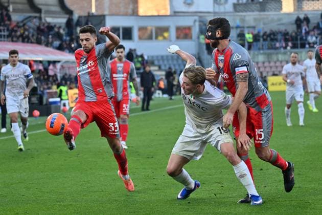 Foto IPP Felice De Martino Cremona 28 12 2025 Calcio Campionato serie A 2025-2026 Cremonese - Napoli Nella foto: Alberto Grassi Italy Photo Press World Copyright Cremona italy Italia ITALY  Copyright: xR4924_italyphotopressx