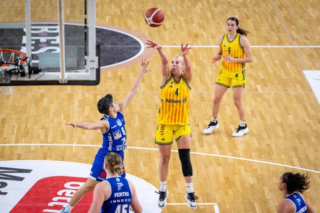 Basketball Berlin 28 12 2025 Season 2025 2026 DBBL 1 Bundesliga Alba Berlin BC Pharmaserv Marburg Marie Bertholdt Alba, No 04