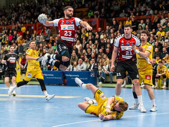 Handball, HBL2, HSG Krefeld Niederrhein - HSG Nordhorn-Lingen