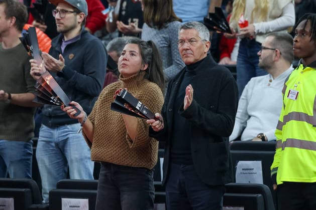 Herbert Hainer FC Bayern Muenchen, President , GER, FC Bayern Basketball vs Vet Concept Gladiators Trier, Basketball, easycredit Basketball Bundesliga, Matchday 11, Season 2025 2026, 28 12 2025, GER, FC Bayern Basketball vs Vet Concept Gladiators Trier, Basketball, easycredit Basketball Bundesliga, Matchday 11, Season 2025 2026, 28 12 2025 Muenchen Copyright: xEibner-Pressefoto JennixMaulx EP_JML