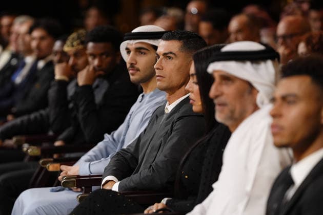 Cristiano Ronaldo during the Globe Soccer Awards 2025- 16h edition. in Dubai, UAE - Soccer - December 28, 2025  Copyright: xFabioxFerrari LaPressex