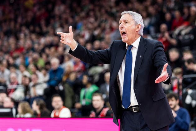 easyCredit Basketball Bundesliga FC Bayern München Vet Concept Gladiators Trier 28 12 2025 Svetislav Pesic Headcoach FC Bayern München gesticulates and shouts easyCredit Basketball Bundesliga FC Bayern München Vet Concept Gladiators Trier, Munich, SAP Garden on 28 12 2025 Copyright: xBEAUTIFULxSPORTS Wunderlx