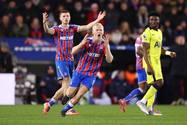 Crystal Palace gegen Tottenham Hotspur 28. Dezember 2025, London Premier League Fußball Crystal Palace gegen Tottenham Hotspur Will Hughes von Crystal Palace Foto Jacques Feeney Abseits London UK  Copyright: xJacquesxFeeneyx xOffsidexOffside