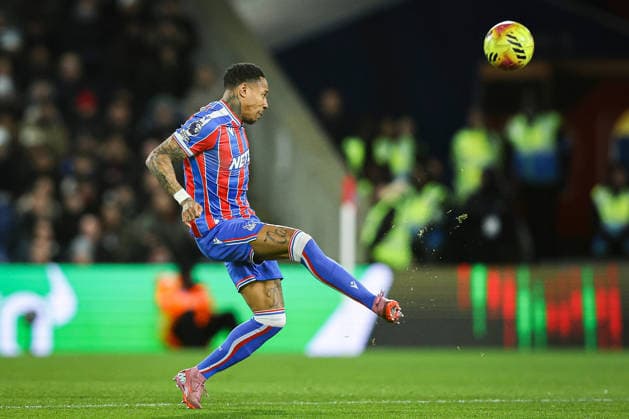 28th December 2025; Selhurst Park, Selhurst, London, England; Premier League Football, Crystal Palace versus Tottenham Hotspur; Nathaniel Clyne of Crystal Palace clears the ball  IanxStephen