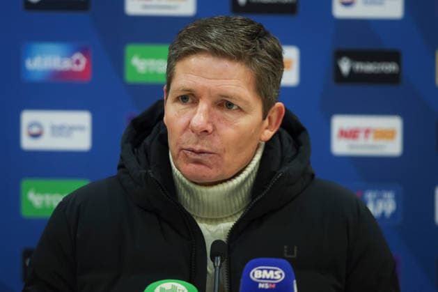 28th December 2025; Selhurst Park, Selhurst, London, England; Premier League Football, Crystal Palace versus Tottenham Hotspur; Crystal Palace manager Oliver Glasner in the post-match press conference, PK, Pressekonferenz  IanxStephen
