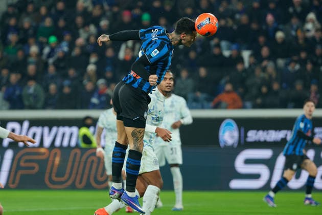 Gianluca Smack of Atalanta BC during the match of 17th day of the Serie A Championship between Atalanta BC - FC Inter at the New Balance Stadium on 28 December 2025 in Bergamo, BG. during Atalanta BC vs Inter - FC Internazionale, Italian soccer Serie A match in Bergamo, Italy, December 28 2025  Copyright: xEmanuelexPennacchio IPAxSportx xipa-agency.netx xx IPA_69526705 IPA_Agency_IPA69526705