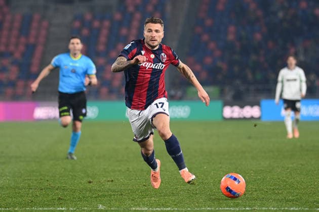 Ciro Immobile (Bologna Fc) in action during Bologna FC vs US Sassuolo, Italian soccer Serie A match in Bologna, Italy, December 28 2025  Copyright: xGianlucaxRicci IPAxSportx xipa-agency.netx xx IPA_69527878 IPA_Agency_IPA69527878