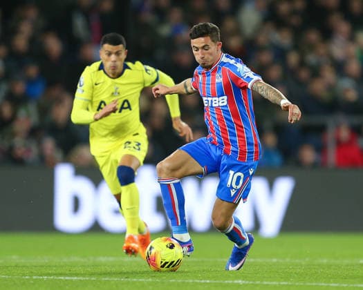 London, England, December 28 2025: Yeremi Pino (10 Crystal Palace) during the Premier League game between Crystal Palace and Tottenham Hotspur at Selhurst Park in London, England. (Photo by Jay Patel Sports Press Photo SPP) Copyright: xJayxPatel SportsxPressxPhoto SPPx Sportspressphoto_SPR77431