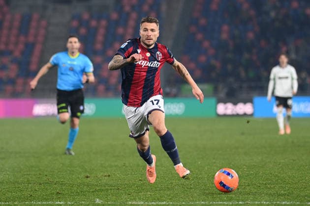 CALCIO - Serie A - Bologna FC vs US Sassuolo Ciro Immobile (Bologna Fc) in action during Bologna FC vs US Sassuolo, Italian soccer Serie A match in Bologna, Italy, December 28 2025 Bologna Italy  Copyright: xIPAxSport ABACAx