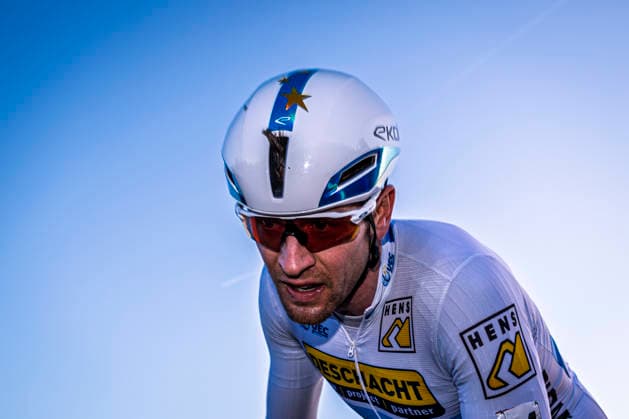 Cyclocross - UCI cyclo-cross World Cup Dendermonde CX European Champion Toon Aerts (BEL Deschacht-Hens CX Team) in action during the UCI CYCLO CROSS WORLD CUP round 8 in Dendermonde UCI CYCLO CROSS WORLD CUP Men Elite 2025 2026 (CDM) - Dendermonde Belgium Photo: Stijn Bastens CC Dendermonde Belgium  Copyright: xContentxCurationx StijnxBastensx xCCx