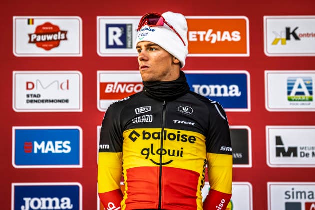 Cyclocross - UCI cyclo-cross World Cup Dendermonde Belgian national champion Thibau Nys (BEL Baloise Glowi Lions) wins the UCI CYCLO CROSS WORLD CUP round 8 in Dendermonde UCI CYCLO CROSS WORLD CUP Men Elite 2025 2026 (CDM) - Dendermonde Belgium Photo: Stijn Bastens CC Dendermonde Belgium  Copyright: xContentxCurationx StijnxBastensx xCCx