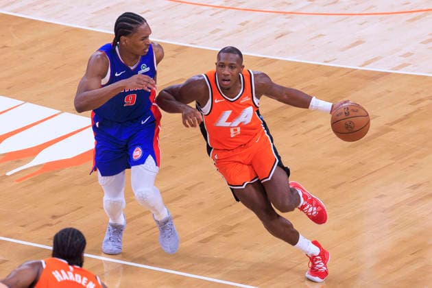 Basketball, NBA, Los Angeles Clippers - Detroit Pistons