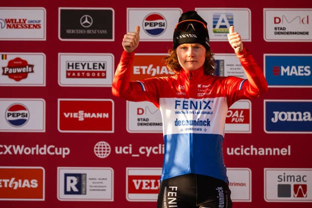 Cyclo cross, UCI World Cup Dendermonde Women Elite, 28 12 2025 Puck Pieterse NED Dendermonde Belgium Copyright: xMarcelxHilgerx