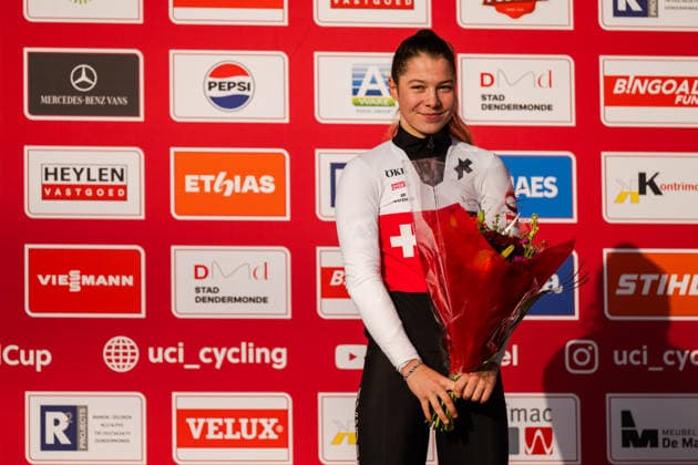 Cyclo cross, UCI World Cup Dendermonde Juniors, 28 12 2025 HUBER Shana SUI Dendermonde Belgium Copyright: xMarcelxHilgerx