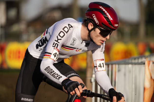 Cyclo cross, UCI World Cup Dendermonde U23 Men, 28 12 2025 Eike Behrens GER Dendermonde Belgium Copyright: xMarcelxHilgerx
