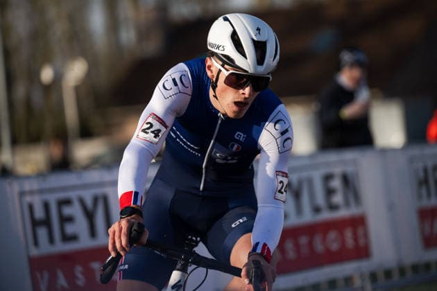 Cyclo cross, UCI World Cup Dendermonde U23 Men, 28 12 2025 SIMON Jules FRA Dendermonde Belgium Copyright: xMarcelxHilgerx