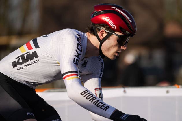 Cyclo cross, UCI World Cup Dendermonde U23 Men, 28 12 2025 BEHRENS Eike GER Dendermonde Belgium Copyright: xMarcelxHilgerx
